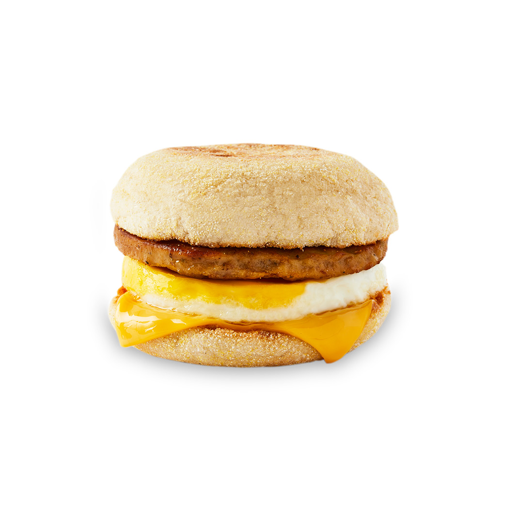 Sausage & Egg with Cheese Muffin