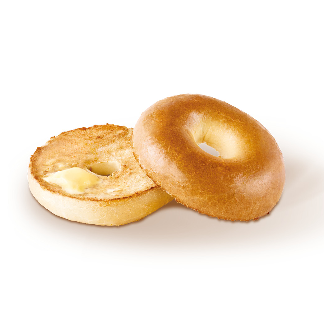 Bagel with butter