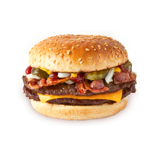 Tims® Bacon Double Cheeseburger