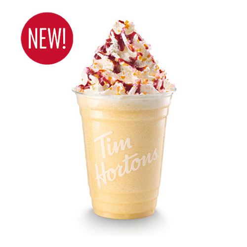 Mango & Raspberry Frappé